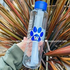 🐾NEW💜Starbucks UW Campus University of Washington Huskies Strap Water Bottle